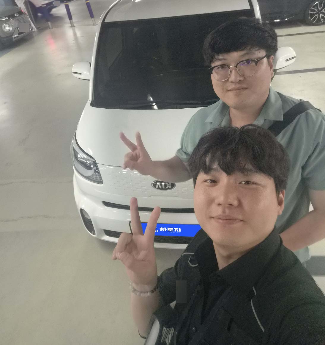 가족과 함께 만든 레이 중고 출고 스토리